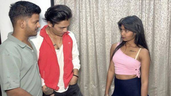 Hot Indian Wife Fucks Husband's Friend - Desi Homemade Sex - porntry.com - India on v0d.com