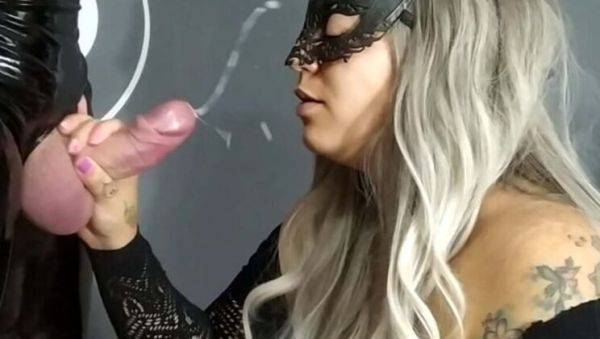 Estimasex Gets Huge Cum Surprise Facial - Big Tits MILF Swallows Load - veryfreeporn.com on v0d.com