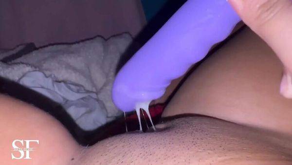 SofiasExxx Tests Her New Dildo in Tight Latina Pussy - Close-Up HD - veryfreeporn.com on v0d.com