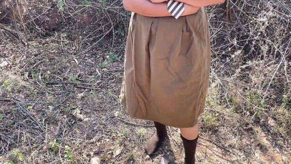 Indian Schoolgirl Miss Agarwal Fucked Hard in Jungle - Big Ass & Big Boobs - veryfreeporn.com - India on v0d.com