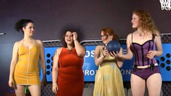 Hot Lesbian Strip Game - Aften Opal & Celestina Blooms Bet Their Asses - porntry.com on v0d.com