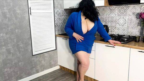 Hot MILF with huge natural tits flashes before deepthroat and rough anal sex - Vakosass - porntry.com on v0d.com