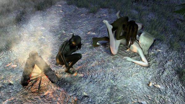 Hot Elf Gets Gangbanged by Goblins in the Forest - Hardcore 3D Hentai - porntry.com - Canada on v0d.com