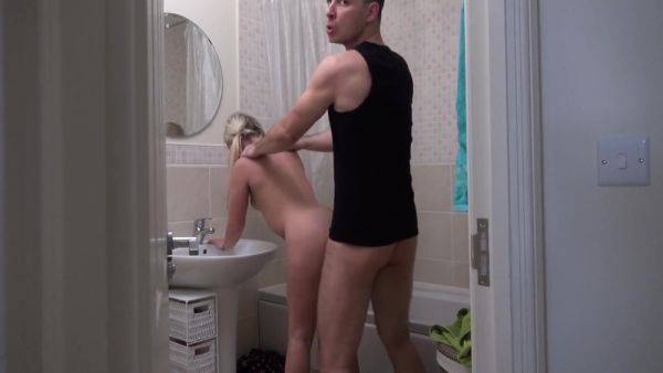 Soft Stepdaddy Nasty Action In The Bathroom - upornia.com on v0d.com