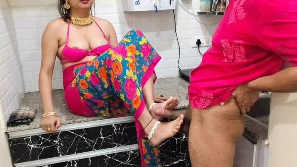 Stepmom Teaches Stepson How to Use Female Condom - Hot Indian Kitchen Sex & Creampie - xxxfiles.com - India on v0d.com