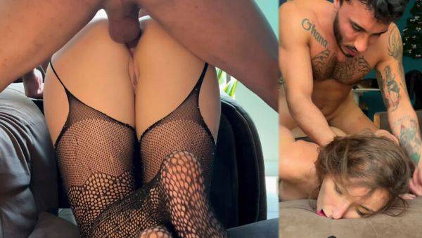 Busting Inside My Neighbor's Tight Ass - Ariel Siren Rough Anal & Creampie - xxxfiles.com - Brazil on v0d.com