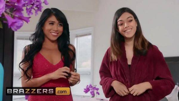 Ember Snow Gets Pounded by Big Black Cock on Prom Night - Teens Like It Big - xxxfiles.com on v0d.com