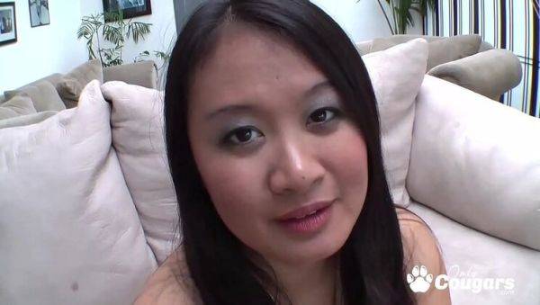 Thick Asian Kiwi Ling Squirts Hard in Wild Sex Scene - xxxfiles.com on v0d.com