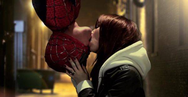 Role play extreme in Spider Man parody combines with harsh sex - alphaporno.com on v0d.com