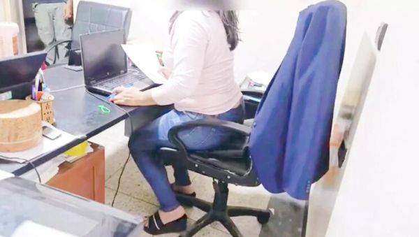 BBW Latina Office Sex - Coworker Fucks Me Hard in Part 1 - veryfreeporn.com - Venezuela on v0d.com