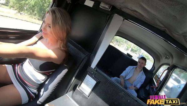 Shalina Devine Rides Customer's Face & Cums Hard - Fake Taxi POV Blowjob & Creampie - veryfreeporn.com on v0d.com