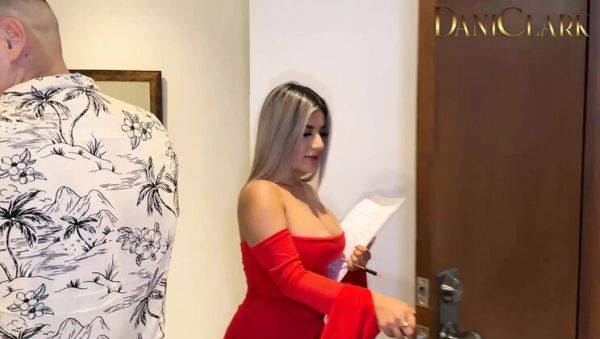 Hot Latina Saleswoman Gives Blowjob & Fucks in House - Dani Clark, Naty Delgado - veryfreeporn.com - Colombia on v0d.com