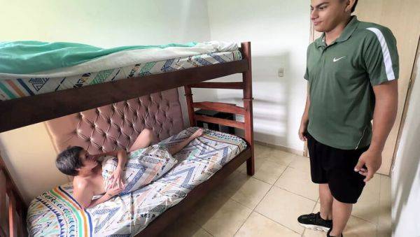 Hot Latina Stepsister Waits Naked on My Bed - I Fuck Her Hard - porntry.com on v0d.com