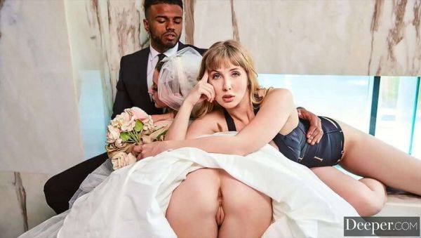 Lena Paul & Laney Grey FFM Threesome - Creampie, Doggystyle & Pussy Licking - porntry.com on v0d.com