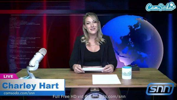 Hot Blonde MILF Charley Hart Rides Sybian & Fingers Herself Live on Cam - porntry.com on v0d.com