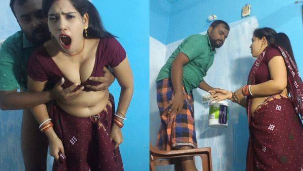 Sona Bhabhi Hot Affair With House Printer While Husband Is Away - Desi Housewife Fuck - porntry.com - India on v0d.com