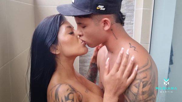 Danner Mendez And Mariana Martix - My Stepbrother Spies On Me And Leaves My Ass Covered In Cum - upornia.com - Colombia on v0d.com