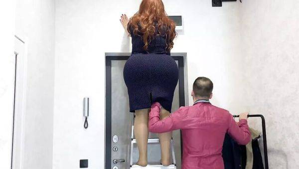 Stepmom Gives Stepson a Hot Thank You with Deep Blowjob and Anal Sex - Professoress - veryfreeporn.com on v0d.com