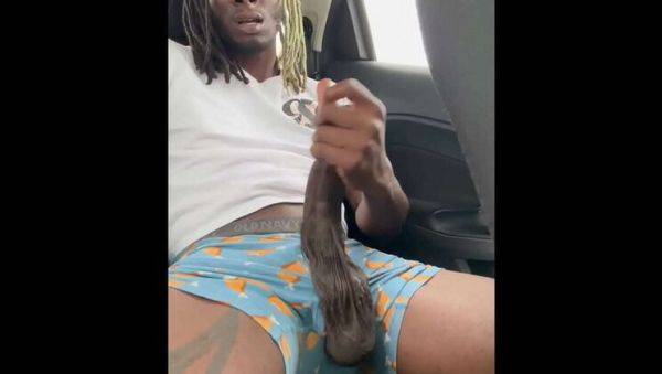 Public Parking BBC Solo Masturbation - Mrblvckrose Big Load Cumshot - veryfreeporn.com on v0d.com