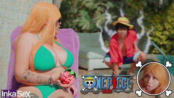 Busty Latina Nami Cosplay Fucked Hard by Luffy - Big Natural Tits & Perfect Ass - porntry.com - Mexico - Colombia on v0d.com