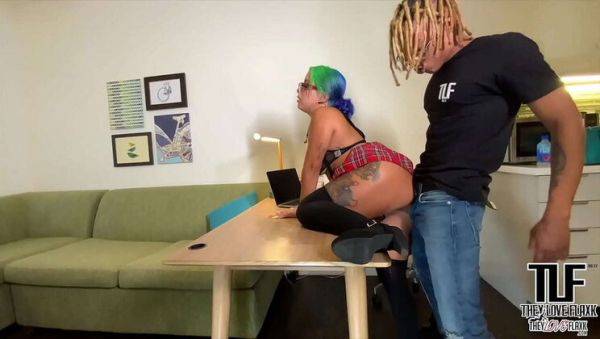 Spanish Barbie Gets Fucked Hard By BBC Tutor - POV Blowjob & Facial - veryfreeporn.com - Spain on v0d.com