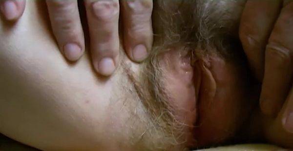 Hairy Mature Granny Fingers Herself And Plays With Toy - alphaporno.com on v0d.com