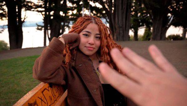 Hot Colombian Redhead Fucks Stranger in Church - Rough Doggy & Deep Throat - xxxfiles.com - Colombia on v0d.com