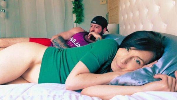 British Stepsister No Panties Bed Sex - Stepbrother Fucks Her Hard Doggystyle - veryfreeporn.com - Britain - Canada on v0d.com