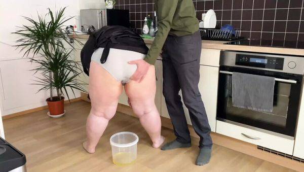 Wet MILF Step Mom Fucks Step Son in Big Panties - OurFetishLife - porntry.com - Ukraine on v0d.com