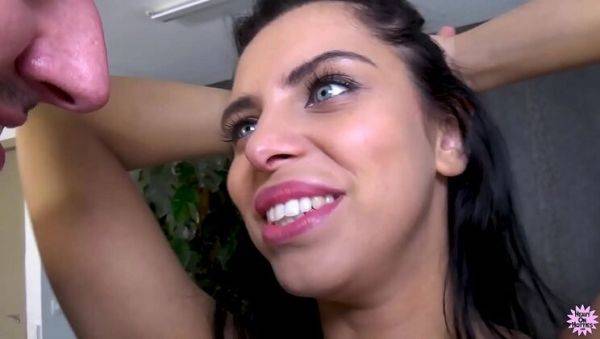 Russian Teen Kira Queen Takes a Full Facial and Hard Fuck - Blowjob & POV - veryfreeporn.com - Russia on v0d.com