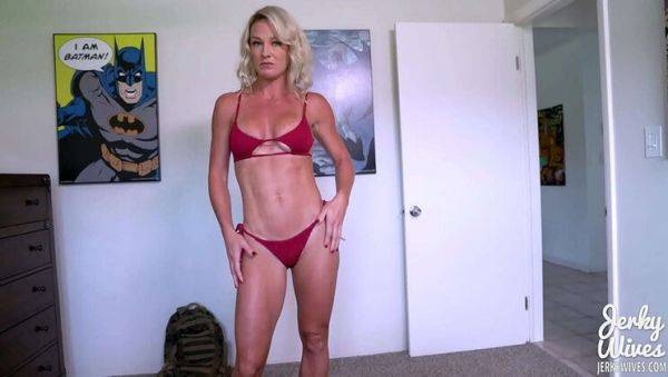 Hot Blonde MILF Sydney Hail Fucks Step Son - Exclusive Fitness Sex - porntry.com on v0d.com