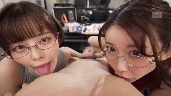 Cjod-463 Two Sexy Girls With Sexy Voices Whispering Into Your Ears To Help You Masturbate. Sumire Kurokawa And Luna Tsukino - videomanysex.com - Japan on v0d.com
