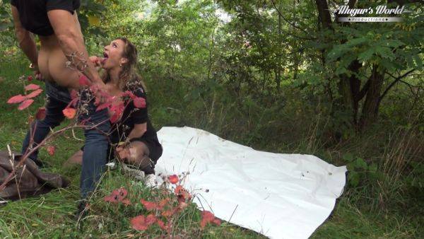 Behind The Of Nympho Wife Quick Anal Fuck In The Forest With Julia North - txxx.com on v0d.com