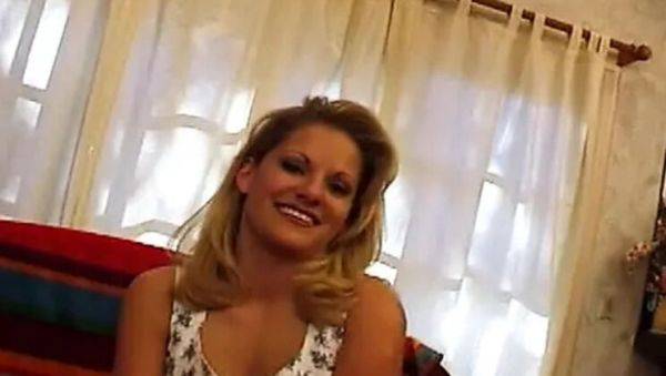 Toni James Gets Her Tight Pussy Destroyed By Huge Cock - Hardcore Fuck & Cumshot - porntry.com on v0d.com