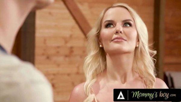 Step Mom Slimthick Vic Fucks Step Son's Big Dick BF - Rough Threesome with Braylin Bailey - porntry.com on v0d.com