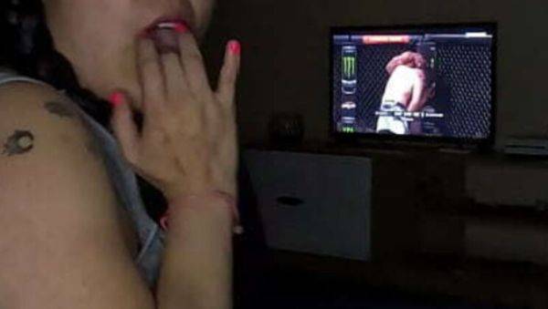 Horny Mexicana Amateur Masturbates Watching UFC - Marialunamex - xxxfiles.com on v0d.com