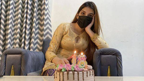 Stepsister Gives Horny Birthday Present - Big Tits Desi Girl Fucks Stepbrother - xxxfiles.com - India - Pakistan on v0d.com
