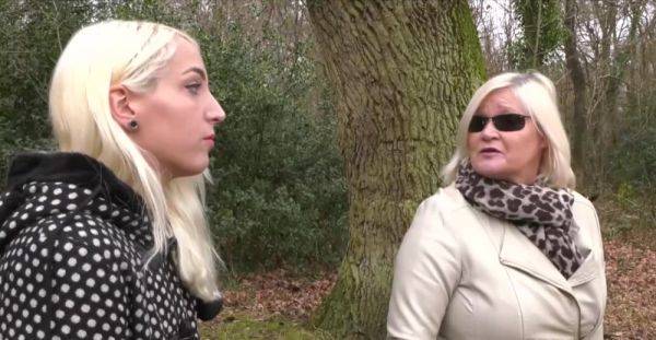 Big Tit Mature MILF Gets Pussy Licked By Blonde Lesbian - alphaporno.com on v0d.com