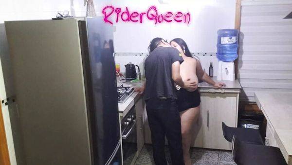 Stepson pounds curvy stepmom RiderQueen hard in homemade fuck - veryfreeporn.com - Usa on v0d.com