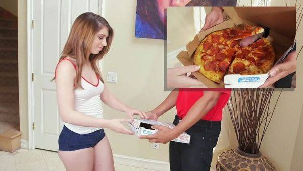 Teen Joseline Kelly Gets BBC Sausage Pizza Delivery - BangBros - xxxfiles.com on v0d.com