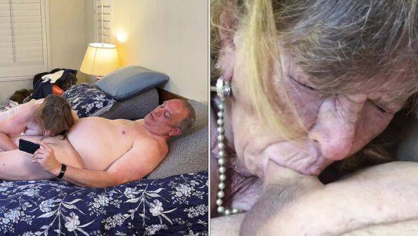 Hot Granny Carmen Angel Gives Amazing POV Blowjob in 4K - porntry.com on v0d.com