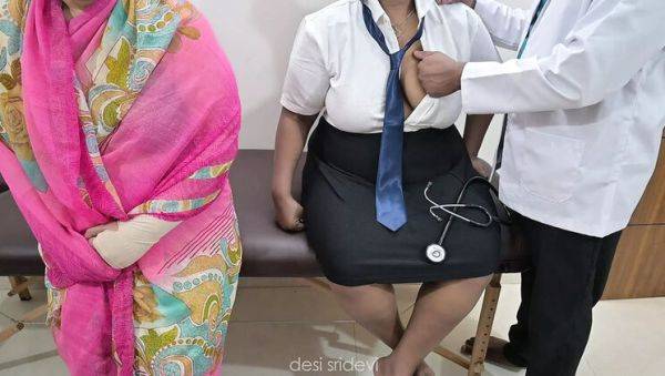 Indian student Savitha Bhabhi gets hard fucked by doctor in threesome HD - veryfreeporn.com - India on v0d.com