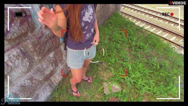 Real Panties MILF Begs Don't Stop & Takes Cum Inside in Public - xxxfiles.com on v0d.com