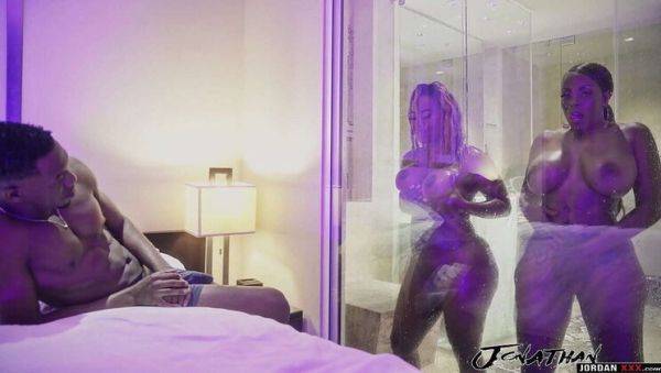 Ebony Threesome with Yum Thee Boss & Twins - Big Black Dick Creampie - xxxfiles.com on v0d.com