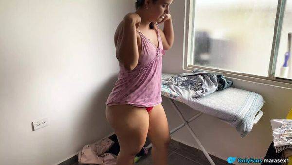 Shy Colombian Girl Gets Creampie From Boss - Room Service Fuck - xxxfiles.com - Colombia on v0d.com