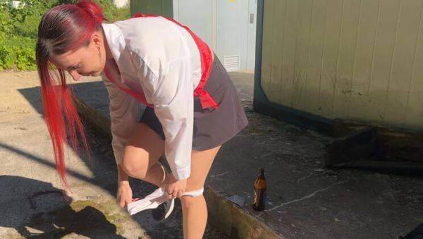Neighbor's Hot Teen Daughter Gets Drunk and Punished with Bottle in Ass - Rough Anal POV - veryfreeporn.com - Russia on v0d.com