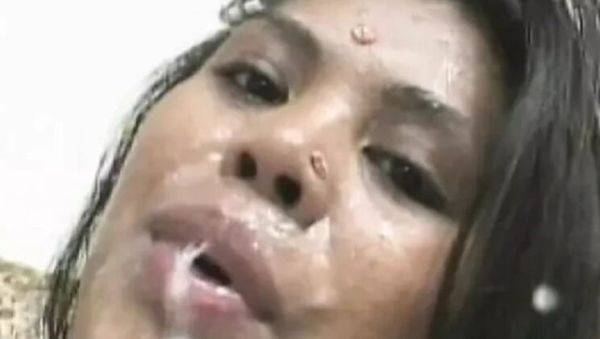 Hot Indian babe Arcadia Davida takes big cock in wild French threesome - porntry.com - France - India on v0d.com