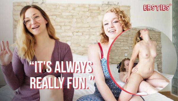 Curvy Redhead Sarah C Fucks Nikita Hard with Strap On - Lesbian POV Sex - xxxfiles.com - Germany on v0d.com