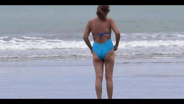 Hairy Wife Gets Horny at Beach, Rides Dildo in Apartment - Ardientes69 - veryfreeporn.com on v0d.com