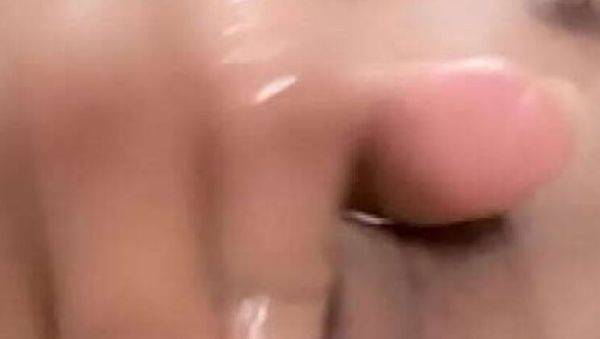18yo teen Samary plays with her tight pussy - solo masturbation - porntry.com on v0d.com